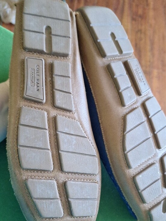 Cole Haan Blue Suede Penny Loafers main image 7
